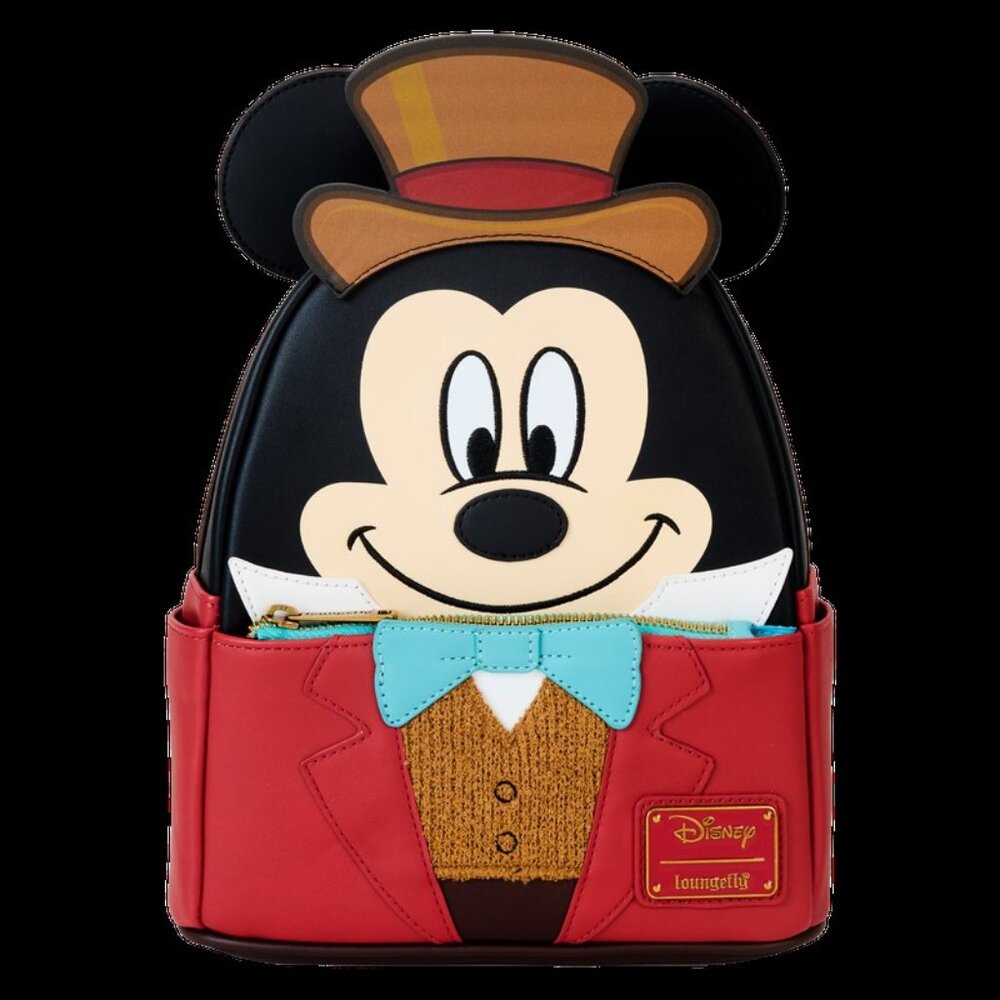 Loungefly Lmtd Edition Mickey Mouse Christmas Carol Bob Cratchit Mini Backpack